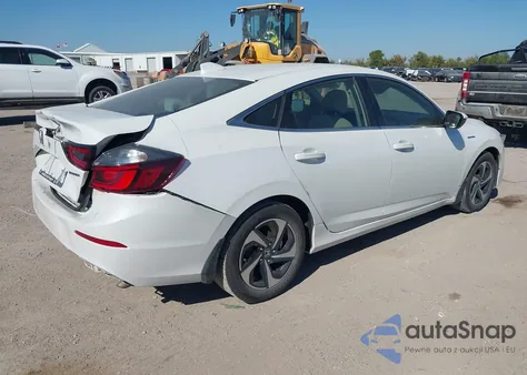 2021 Honda Insight Ex z USA, uszkodzony, nr VIN 19XZE4F52ME002171